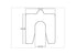 0.4mm Precut Alignment Slotted Shim 125x125 Slot 45mm Pack of 10 - Shim Stock Metals UK
